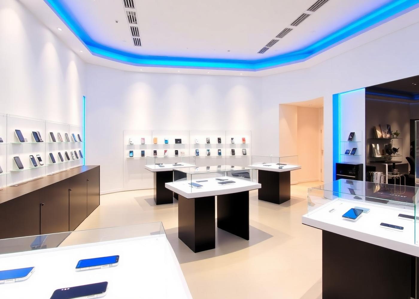 Boutique MOBILESTORE Lyon 8 intérieur